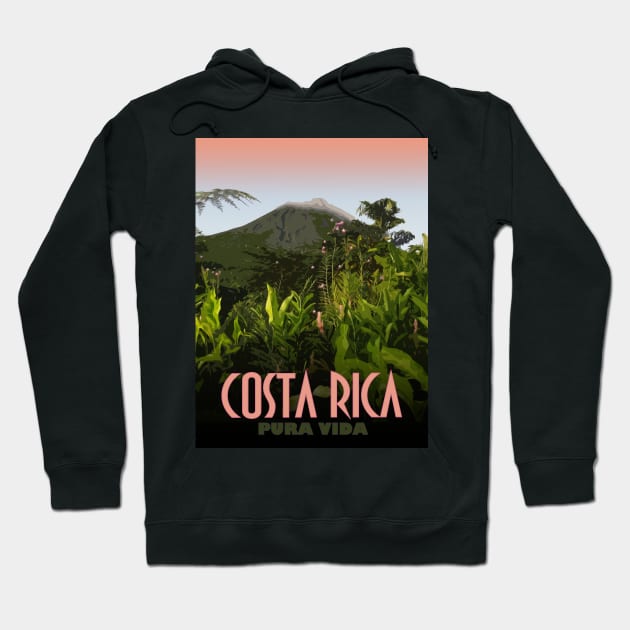 Costa Rica Pura Vida Hoodie by Heartsake